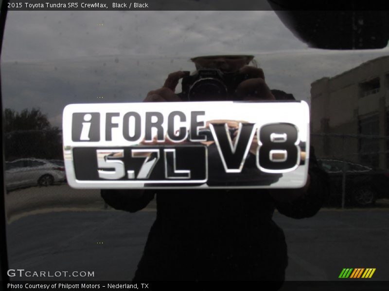 Black / Black 2015 Toyota Tundra SR5 CrewMax
