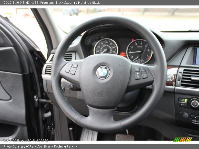 Black Sapphire Metallic / Black 2012 BMW X5 xDrive35i Premium