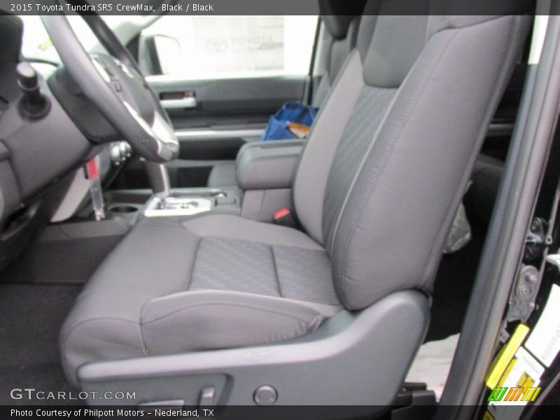 Black / Black 2015 Toyota Tundra SR5 CrewMax