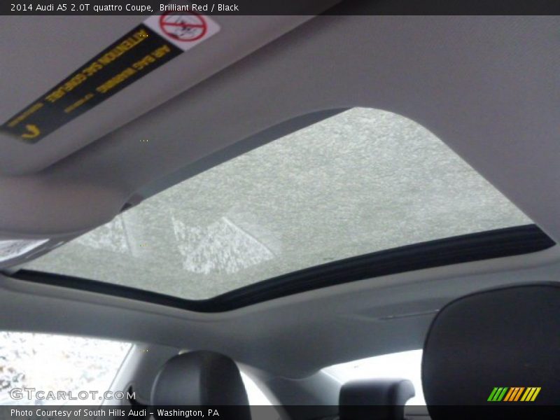 Brilliant Red / Black 2014 Audi A5 2.0T quattro Coupe