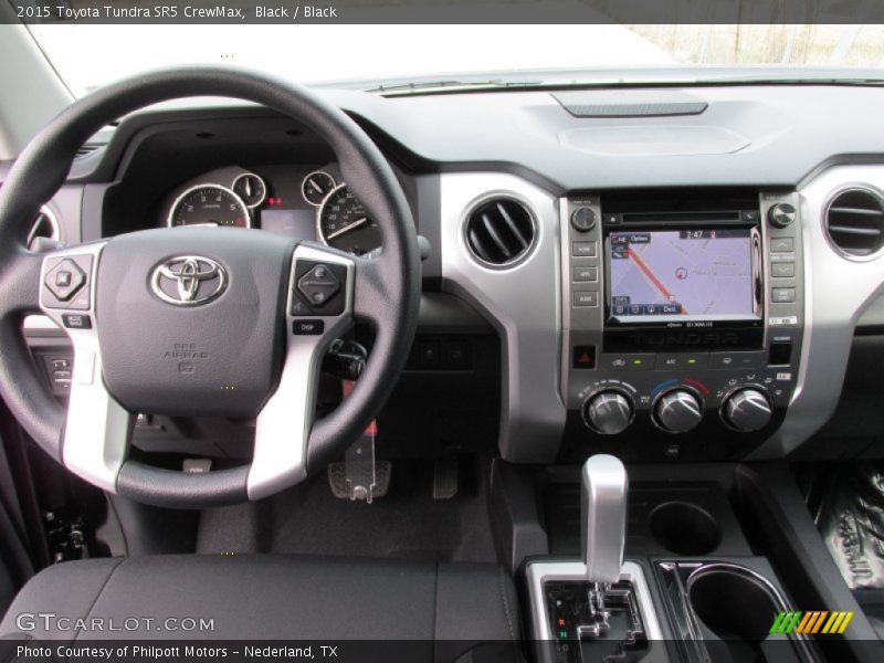 Black / Black 2015 Toyota Tundra SR5 CrewMax