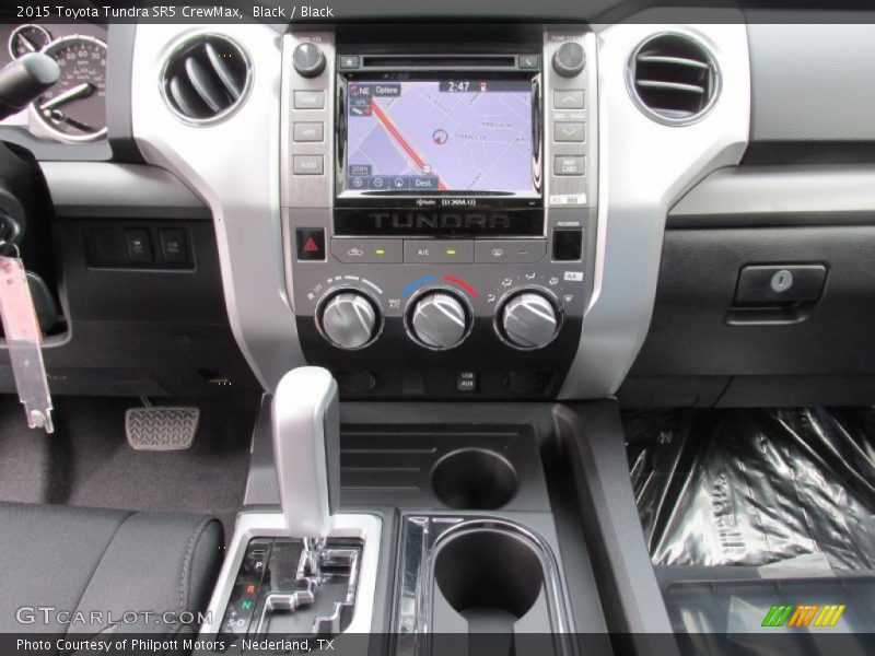 Black / Black 2015 Toyota Tundra SR5 CrewMax
