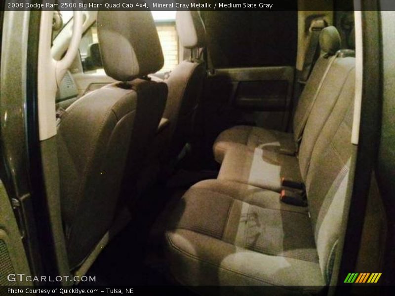 Mineral Gray Metallic / Medium Slate Gray 2008 Dodge Ram 2500 Big Horn Quad Cab 4x4