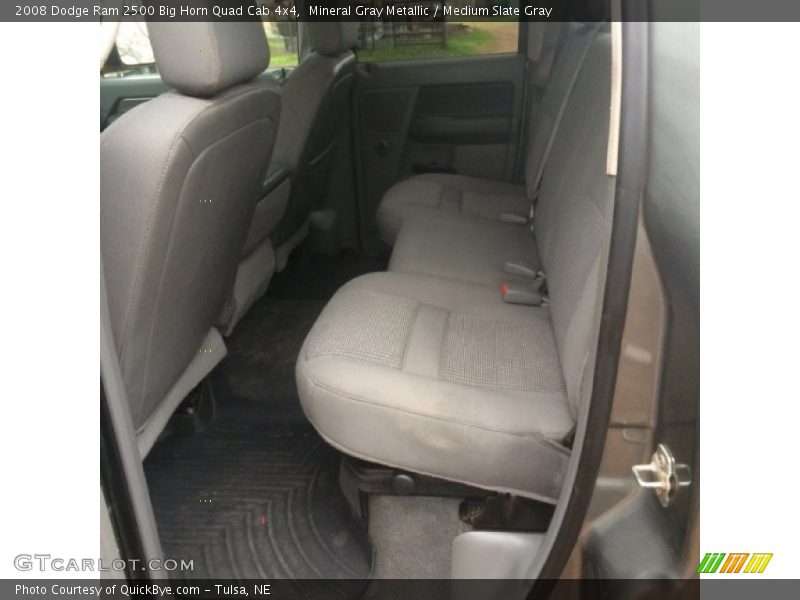 Mineral Gray Metallic / Medium Slate Gray 2008 Dodge Ram 2500 Big Horn Quad Cab 4x4