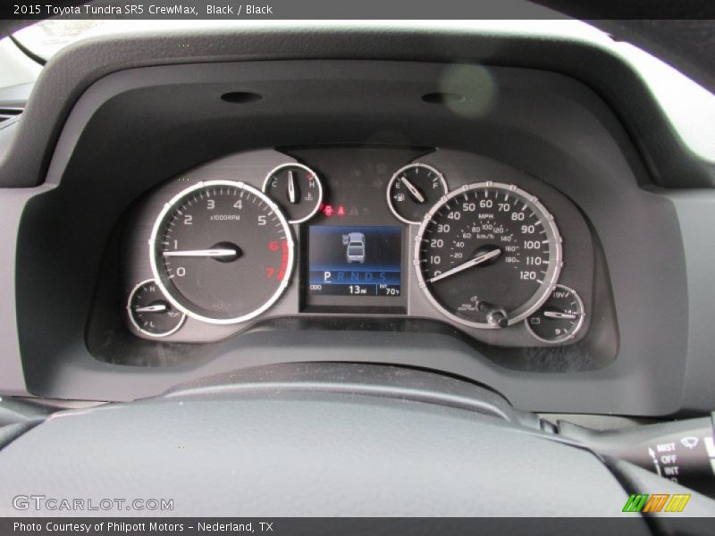 Black / Black 2015 Toyota Tundra SR5 CrewMax