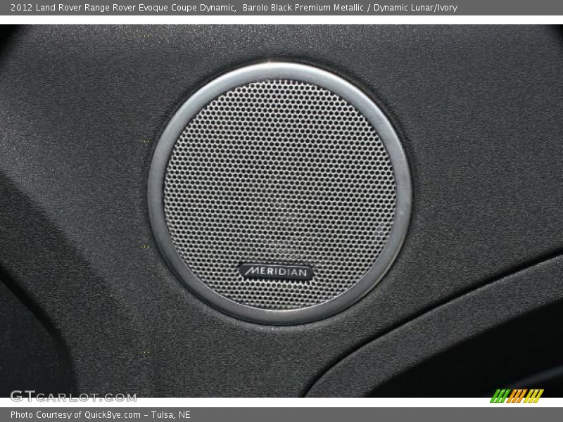 Barolo Black Premium Metallic / Dynamic Lunar/Ivory 2012 Land Rover Range Rover Evoque Coupe Dynamic