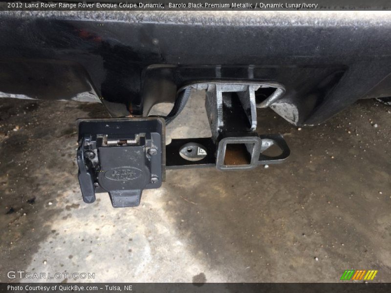 Barolo Black Premium Metallic / Dynamic Lunar/Ivory 2012 Land Rover Range Rover Evoque Coupe Dynamic