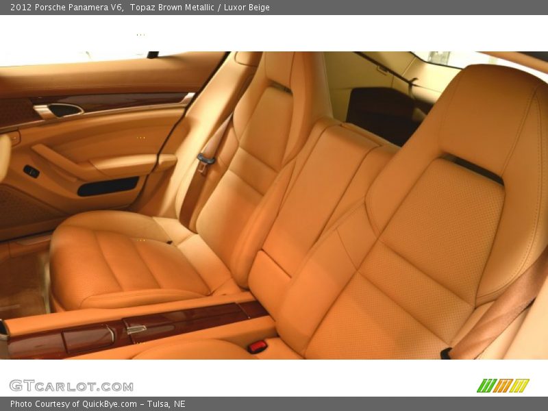 Topaz Brown Metallic / Luxor Beige 2012 Porsche Panamera V6