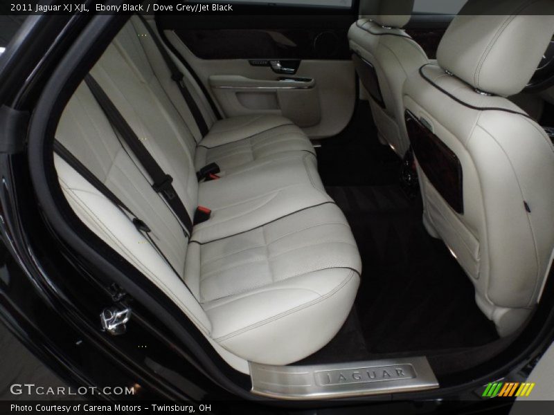 Ebony Black / Dove Grey/Jet Black 2011 Jaguar XJ XJL
