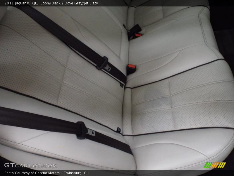 Ebony Black / Dove Grey/Jet Black 2011 Jaguar XJ XJL