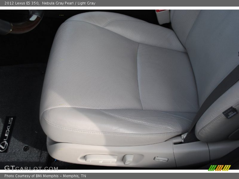 Nebula Gray Pearl / Light Gray 2012 Lexus ES 350