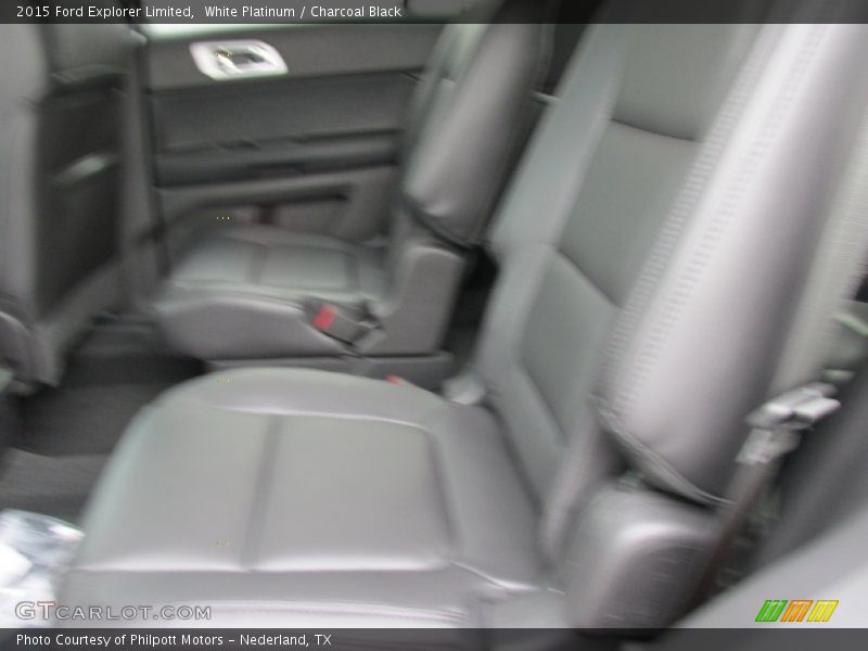 White Platinum / Charcoal Black 2015 Ford Explorer Limited