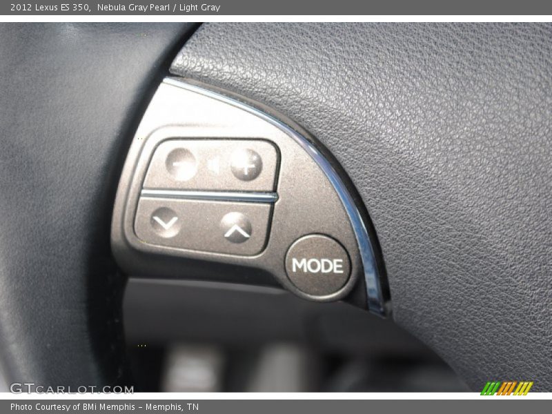 Nebula Gray Pearl / Light Gray 2012 Lexus ES 350