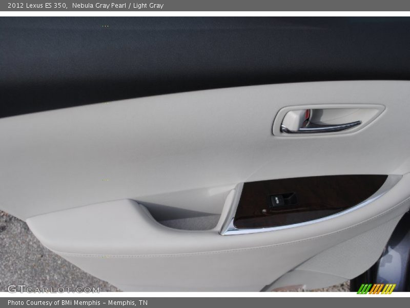 Nebula Gray Pearl / Light Gray 2012 Lexus ES 350