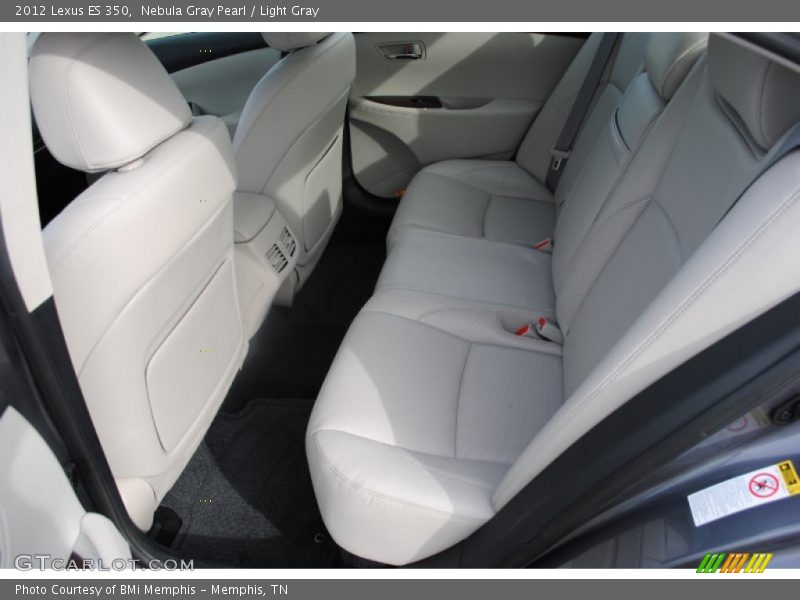 Nebula Gray Pearl / Light Gray 2012 Lexus ES 350