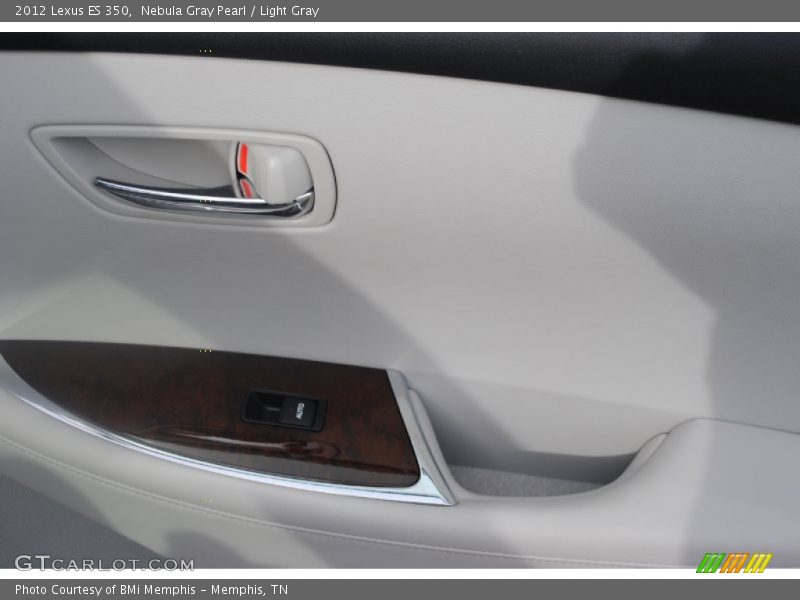 Nebula Gray Pearl / Light Gray 2012 Lexus ES 350