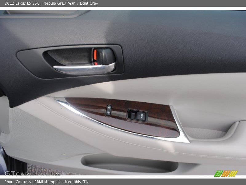 Nebula Gray Pearl / Light Gray 2012 Lexus ES 350