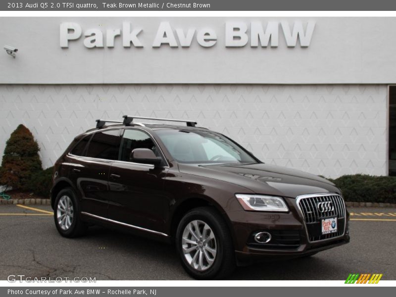 Teak Brown Metallic / Chestnut Brown 2013 Audi Q5 2.0 TFSI quattro
