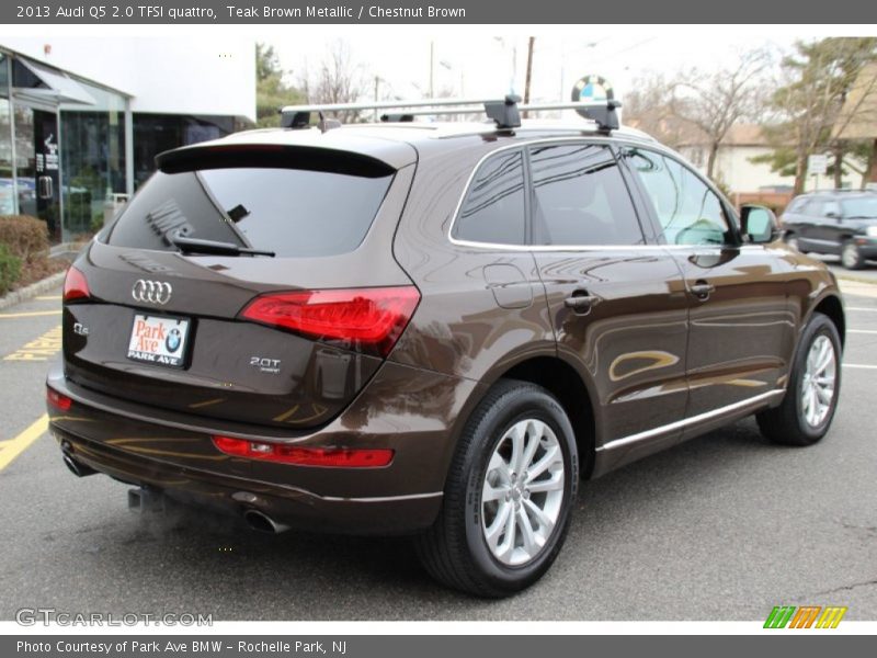 Teak Brown Metallic / Chestnut Brown 2013 Audi Q5 2.0 TFSI quattro