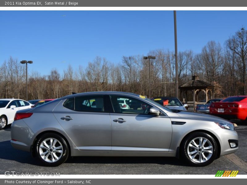 Satin Metal / Beige 2011 Kia Optima EX