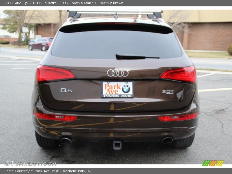 Teak Brown Metallic / Chestnut Brown 2013 Audi Q5 2.0 TFSI quattro