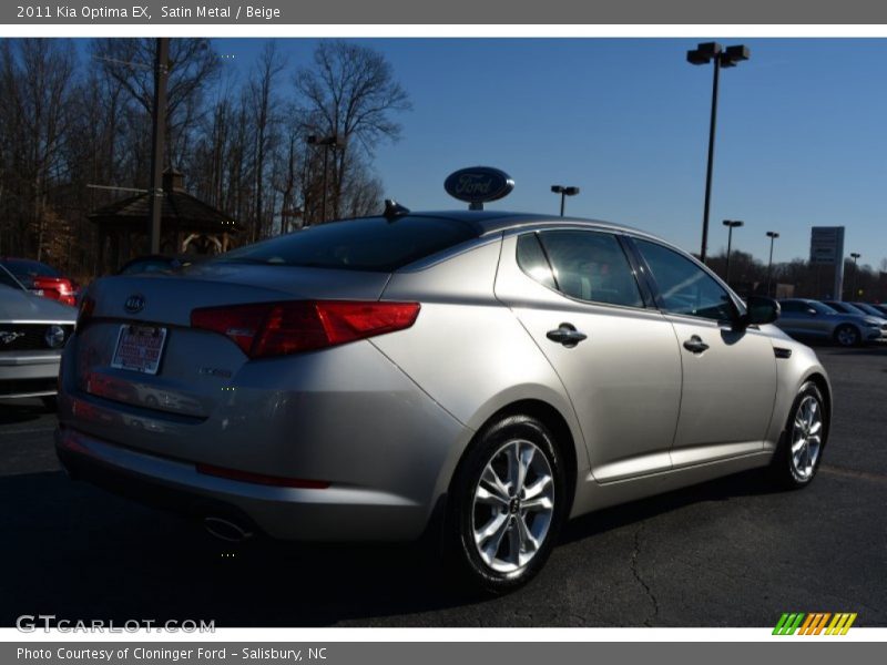 Satin Metal / Beige 2011 Kia Optima EX