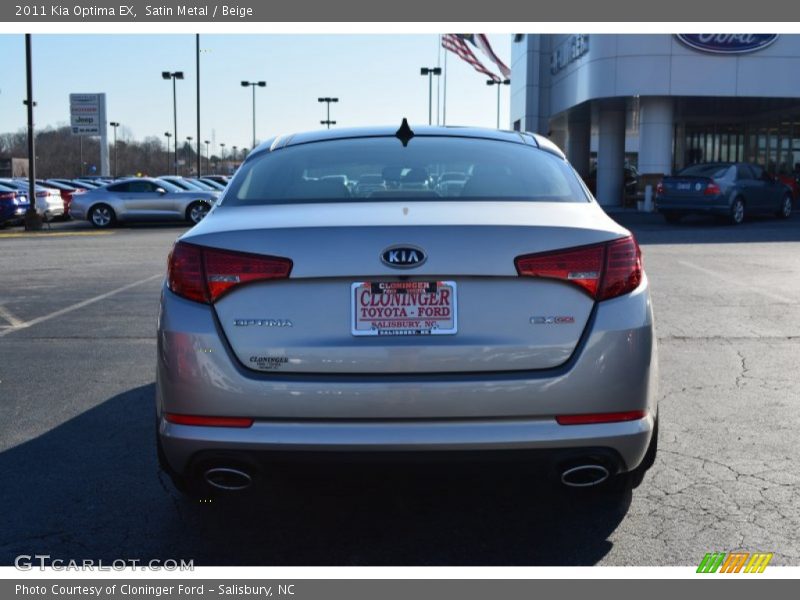 Satin Metal / Beige 2011 Kia Optima EX