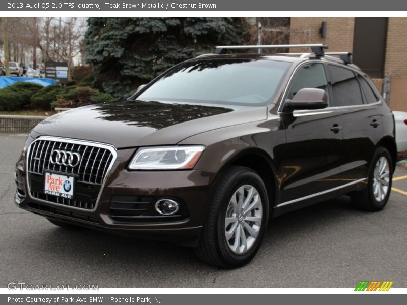 Teak Brown Metallic / Chestnut Brown 2013 Audi Q5 2.0 TFSI quattro