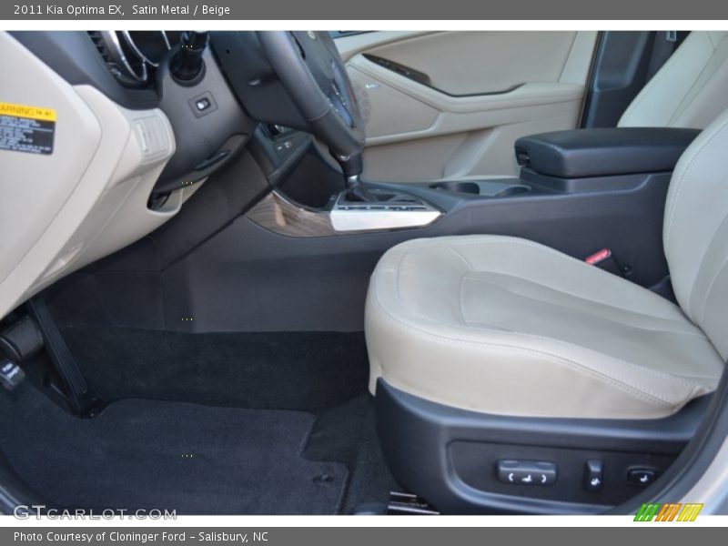 Satin Metal / Beige 2011 Kia Optima EX