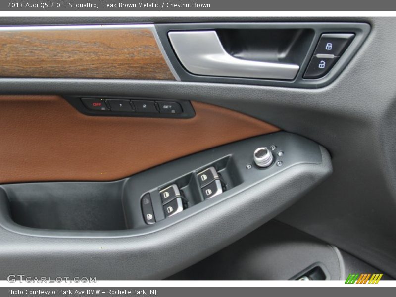 Teak Brown Metallic / Chestnut Brown 2013 Audi Q5 2.0 TFSI quattro