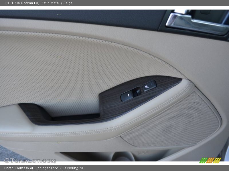Satin Metal / Beige 2011 Kia Optima EX