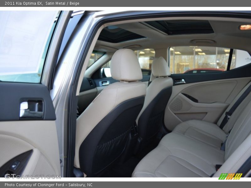 Satin Metal / Beige 2011 Kia Optima EX