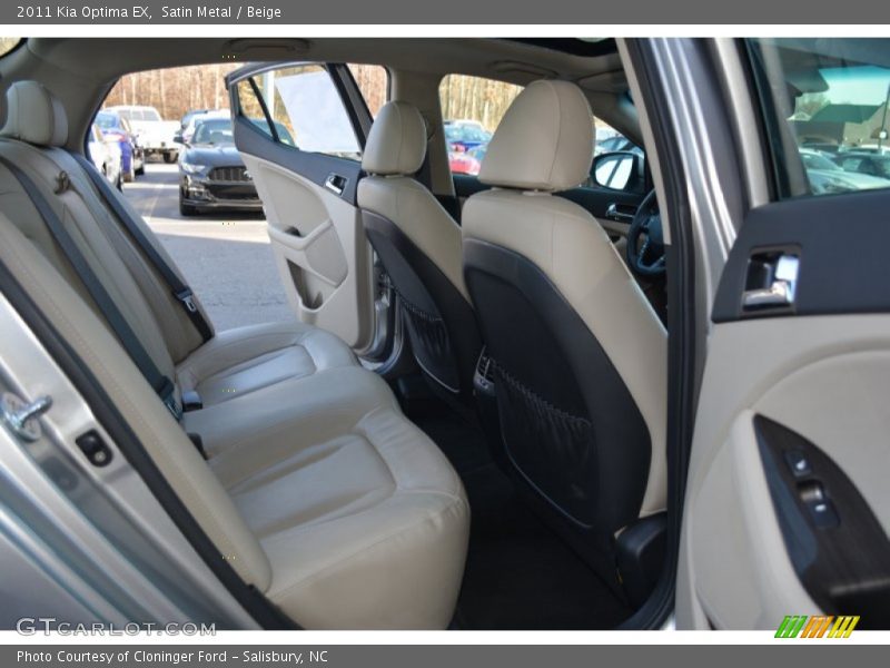 Satin Metal / Beige 2011 Kia Optima EX