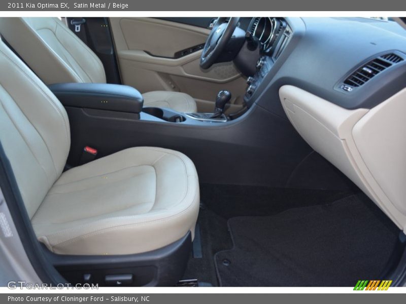 Satin Metal / Beige 2011 Kia Optima EX