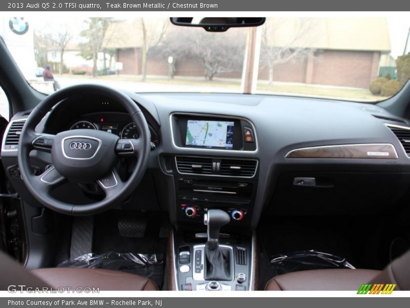 Teak Brown Metallic / Chestnut Brown 2013 Audi Q5 2.0 TFSI quattro
