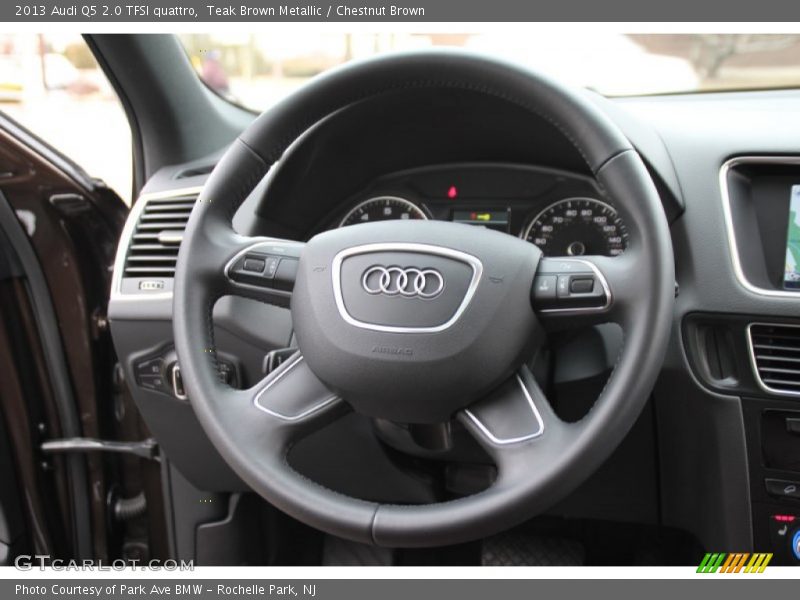 Teak Brown Metallic / Chestnut Brown 2013 Audi Q5 2.0 TFSI quattro