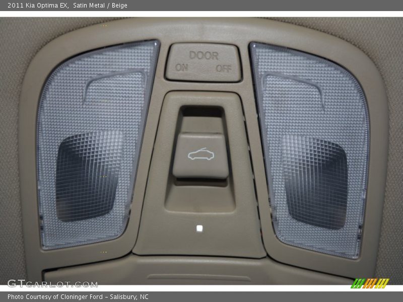 Satin Metal / Beige 2011 Kia Optima EX