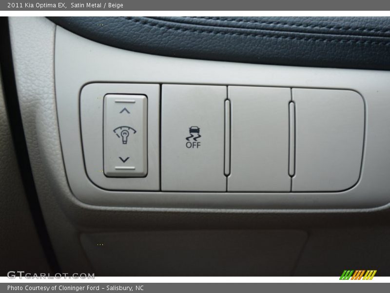 Satin Metal / Beige 2011 Kia Optima EX