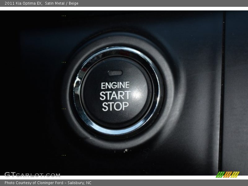 Satin Metal / Beige 2011 Kia Optima EX