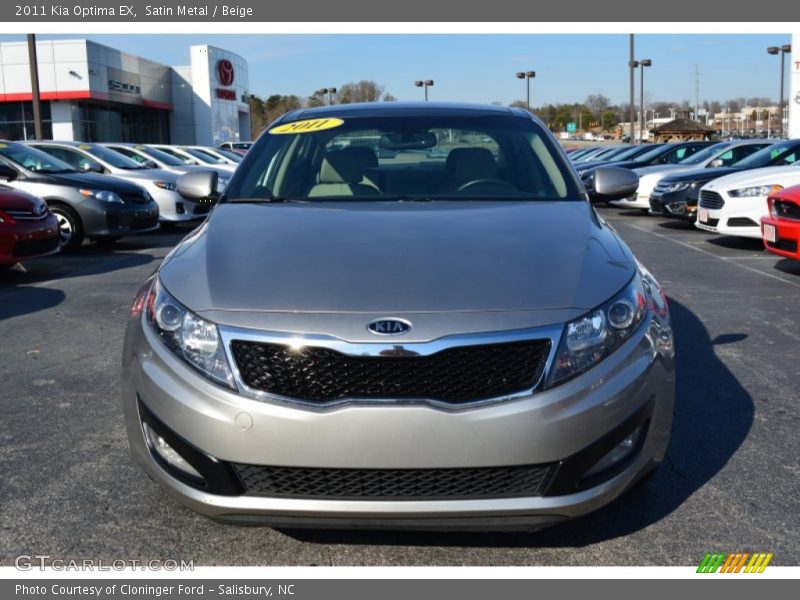 Satin Metal / Beige 2011 Kia Optima EX