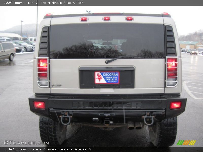Pewter Metallic / Ebony Black 2005 Hummer H2 SUV