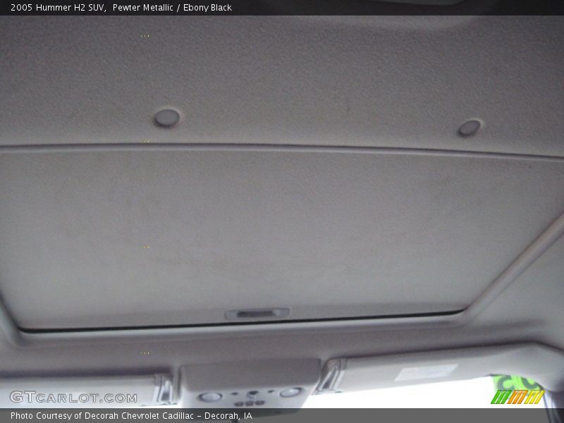 Pewter Metallic / Ebony Black 2005 Hummer H2 SUV