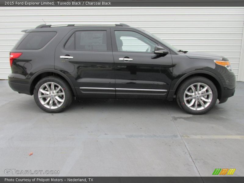 Tuxedo Black / Charcoal Black 2015 Ford Explorer Limited
