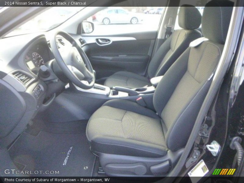 Super Black / Charcoal 2014 Nissan Sentra S