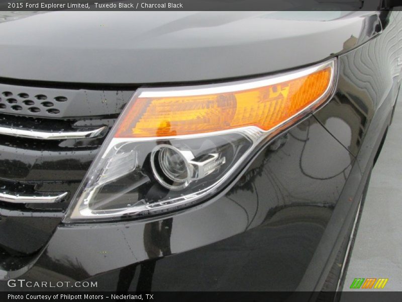 Tuxedo Black / Charcoal Black 2015 Ford Explorer Limited