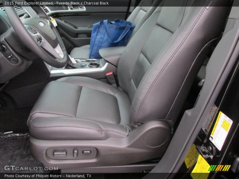 Tuxedo Black / Charcoal Black 2015 Ford Explorer Limited