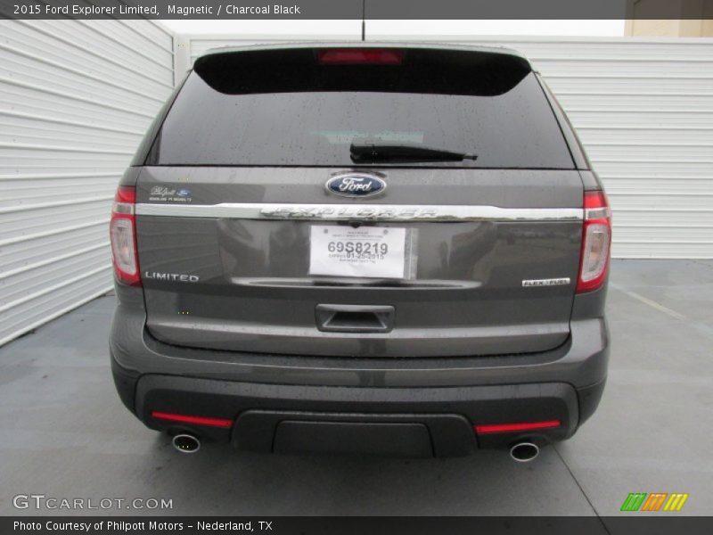 Magnetic / Charcoal Black 2015 Ford Explorer Limited