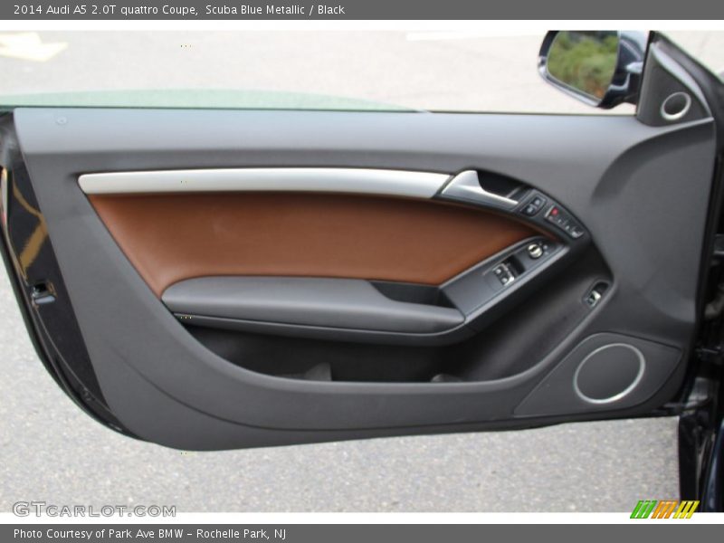 Scuba Blue Metallic / Black 2014 Audi A5 2.0T quattro Coupe
