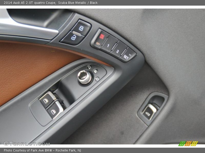Scuba Blue Metallic / Black 2014 Audi A5 2.0T quattro Coupe