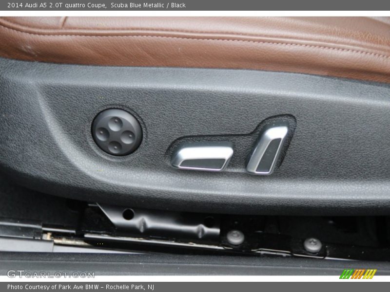 Scuba Blue Metallic / Black 2014 Audi A5 2.0T quattro Coupe